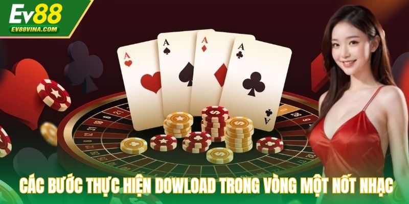 Các bước thực hiện dowload trong vòng một nốt nhạc